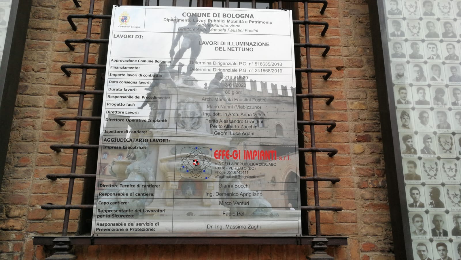 Riqualificazione dell'illuminazione del Nettuno 4